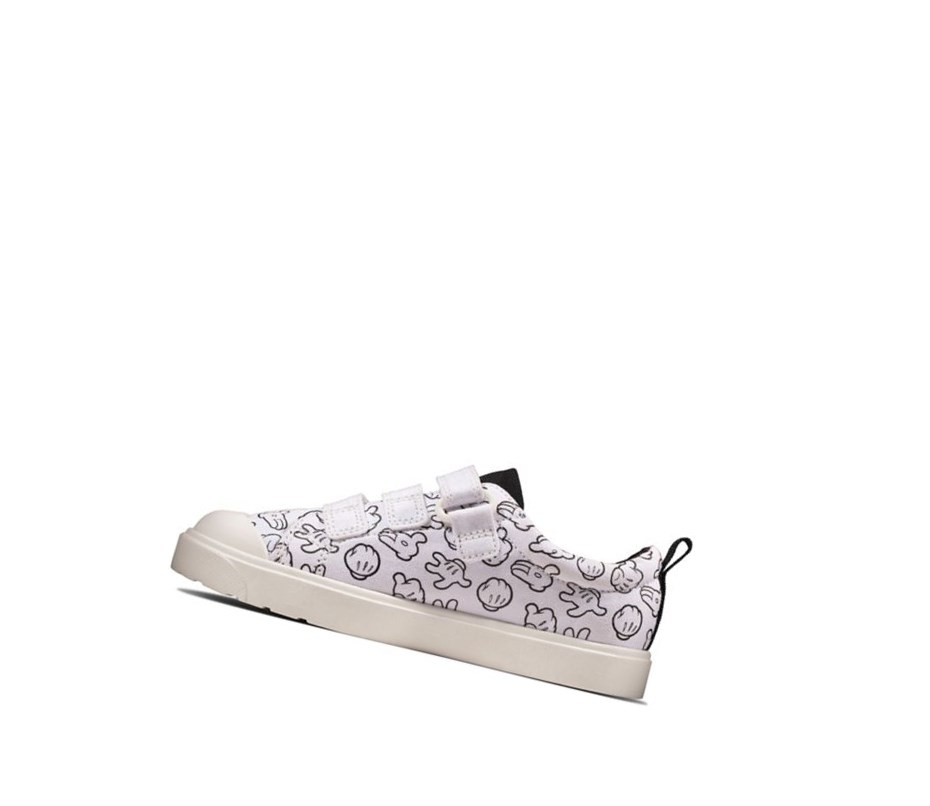 Clarks City Glove Freizeitschuhe Jungen Weiß | FATS06573