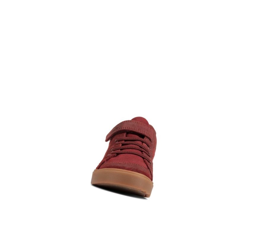 Clarks City Hop Freizeitschuhe Mädchen Bordeaux | BEKI31206
