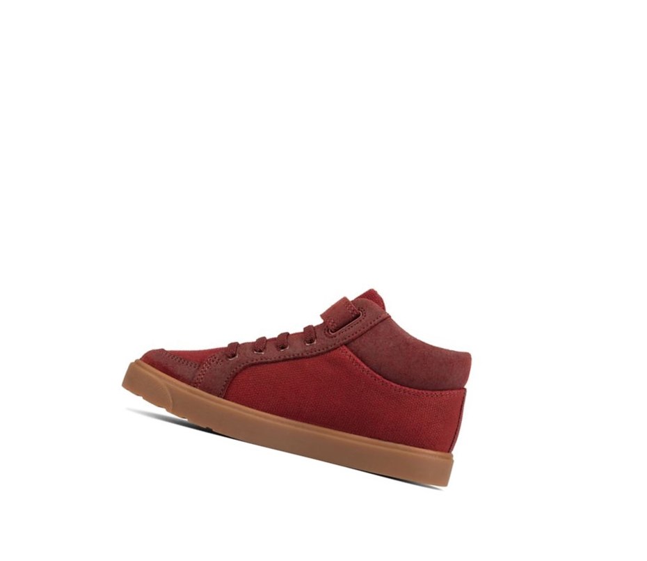 Clarks City Hop Freizeitschuhe Mädchen Bordeaux | BEKI31206