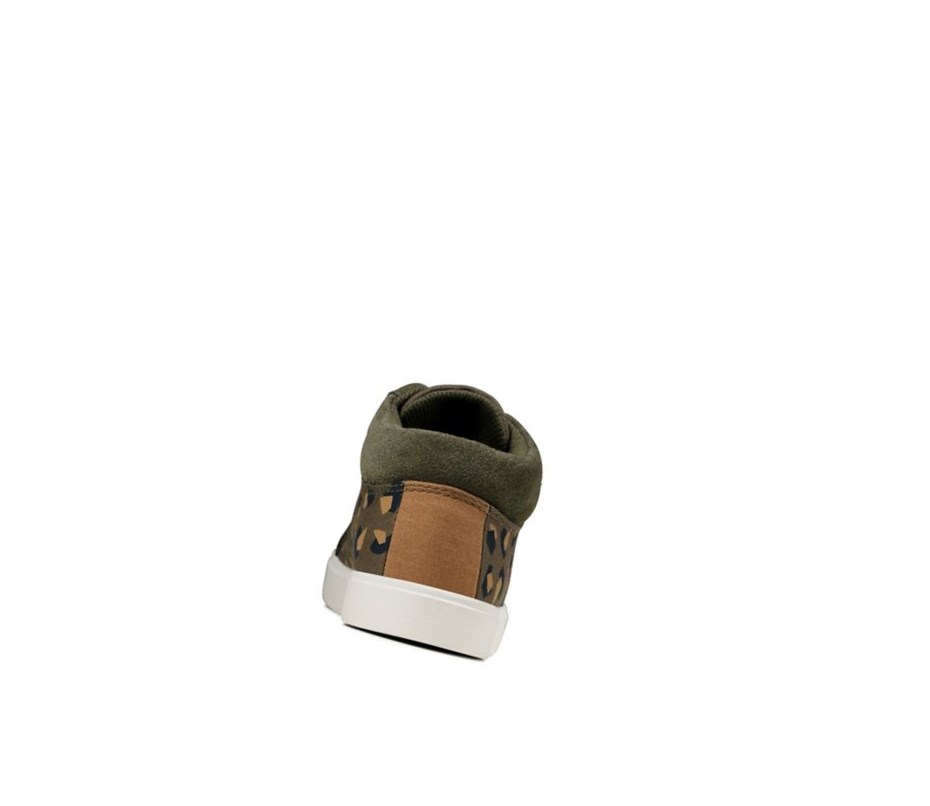 Clarks City Hop Freizeitschuhe Mädchen Olivgrün Camouflage | SNZL08192