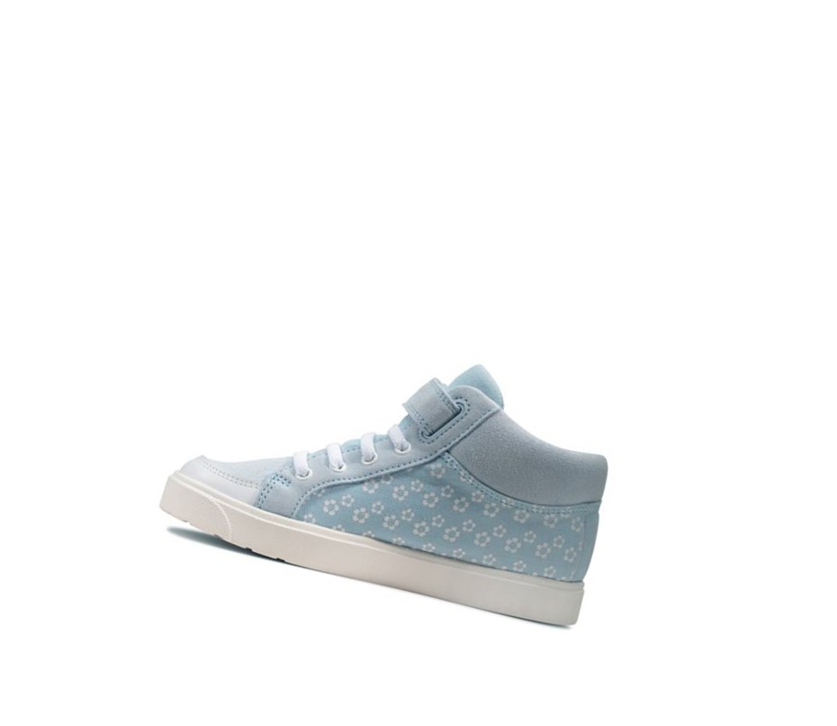 Clarks City Hop Freizeitstiefel Jungen Hellblau | GWON41852
