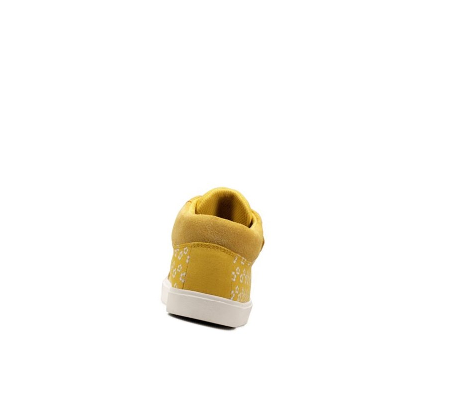 Clarks City Hop Freizeitstiefel Mädchen Gelb | WJSB07936