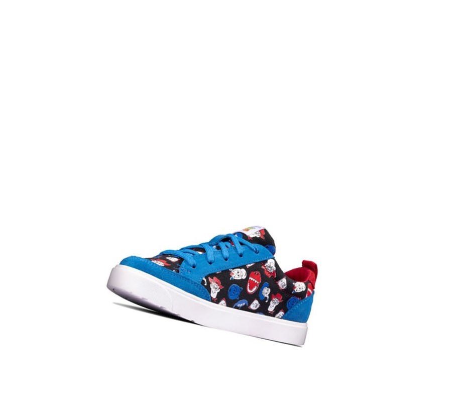 Clarks City Howdy Freizeitschuhe Mädchen Blau | CQPF06381