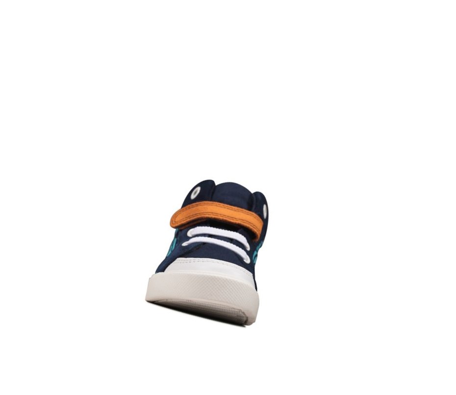 Clarks City Pop Freizeitschuhe Mädchen Navy | UZTA61098