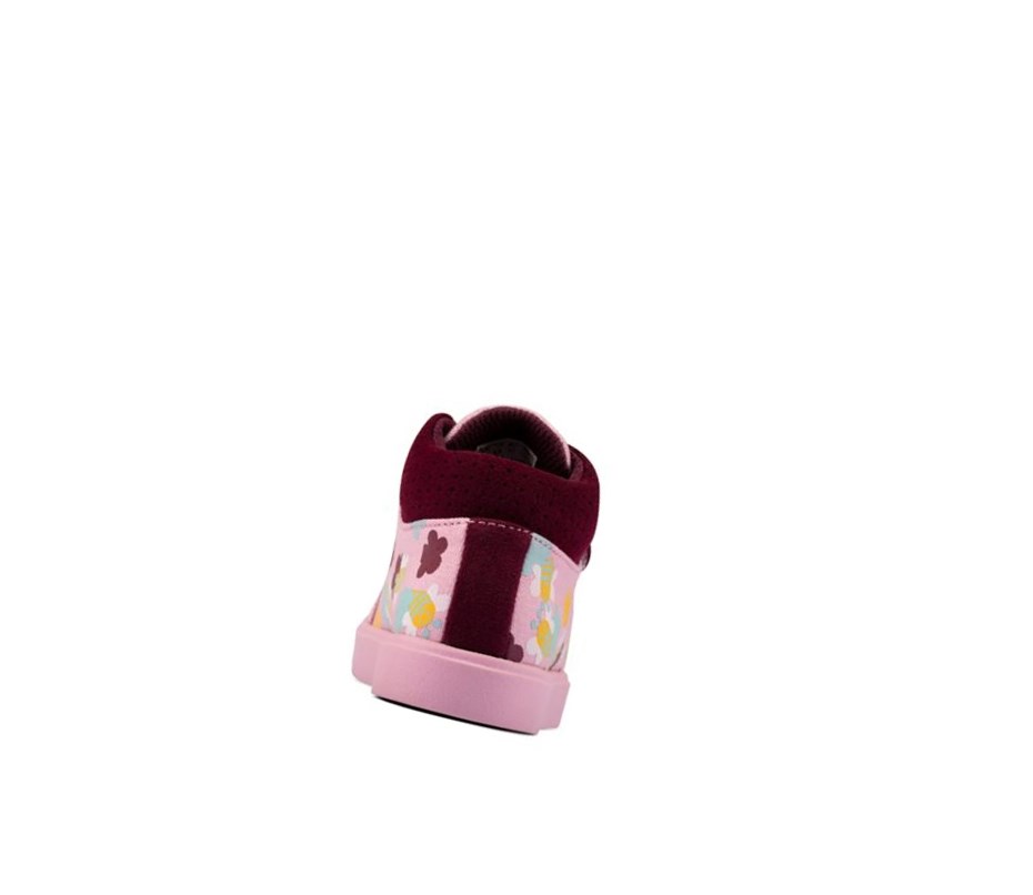 Clarks City Pop Freizeitschuhe Mädchen Rosa | DAMB03259