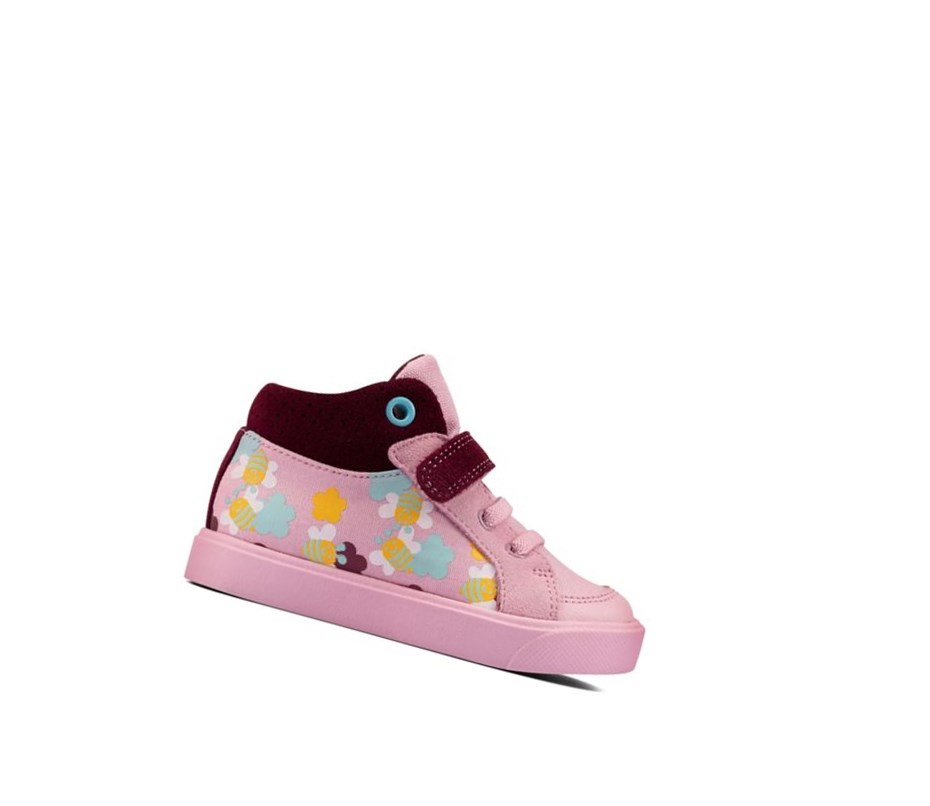 Clarks City Pop Stiefeletten Mädchen Rosa | OFDM45279