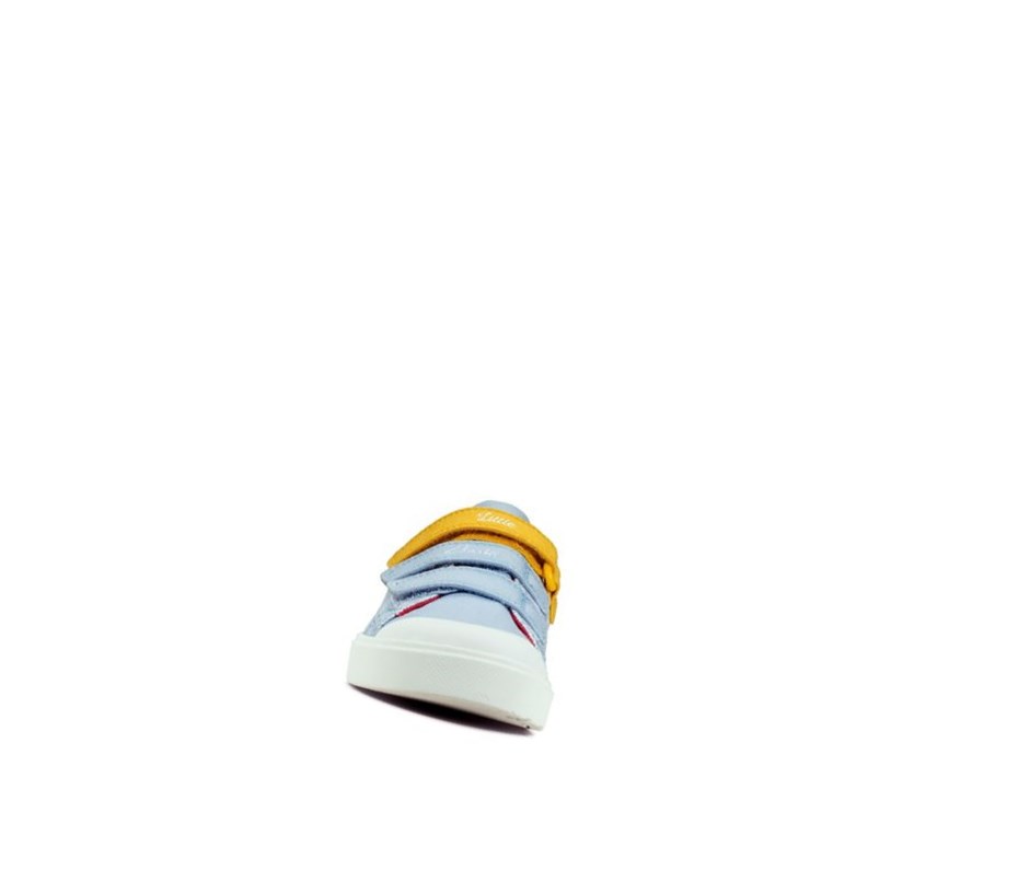 Clarks City Shell Freizeitschuhe Mädchen Gelb | WGDN85169