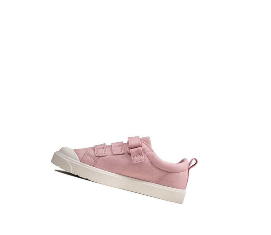 Clarks City Vibe Freizeitschuhe Mädchen Rosa | XUNA12876