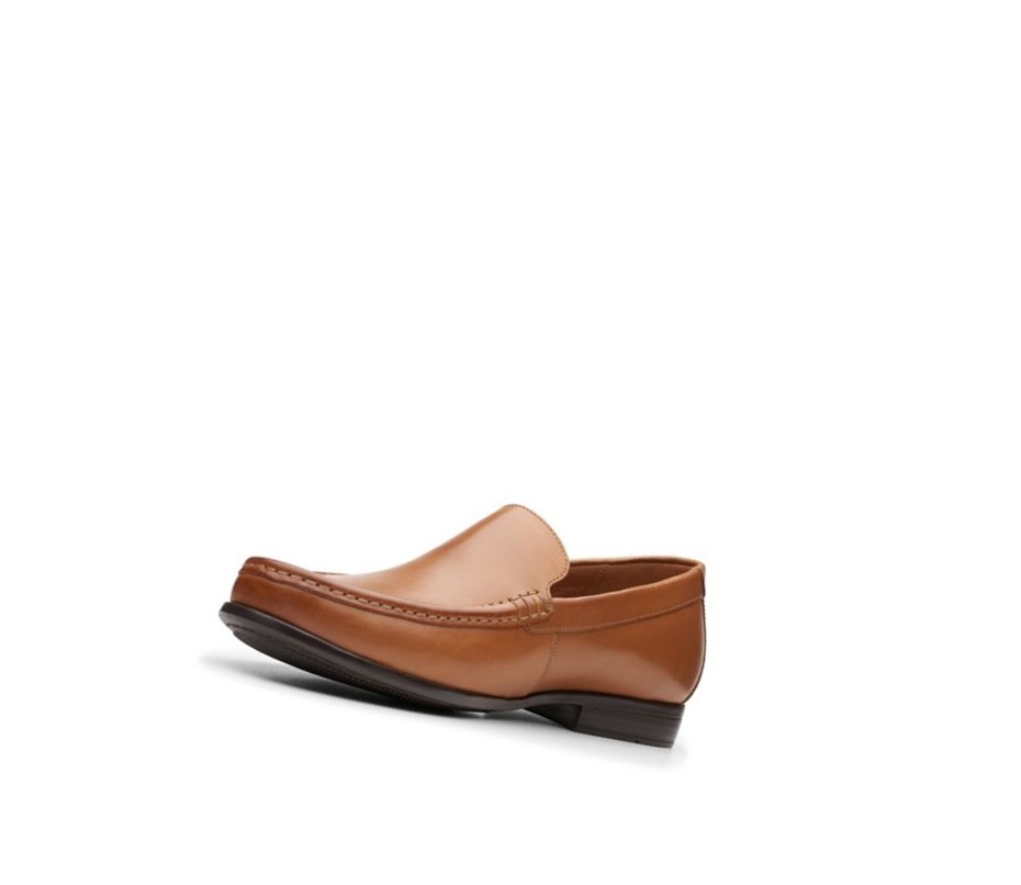 Clarks Claude Plain Loafers Herren Braun | LPUV65310