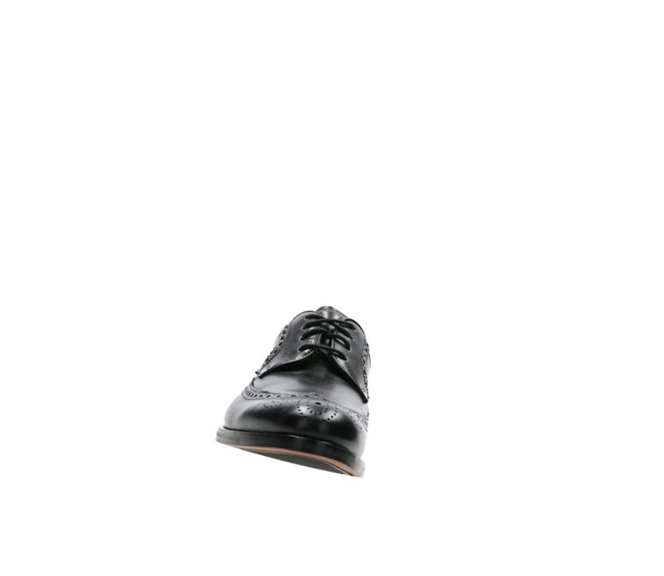 Clarks Coling Limit Leder Brogues Herren Schwarz | KOUX28351