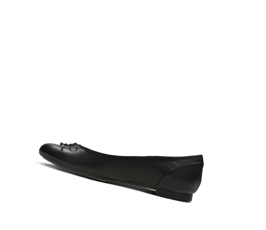 Clarks Couture Bloom Leder Ballerinas Damen Schwarz | REAH93712
