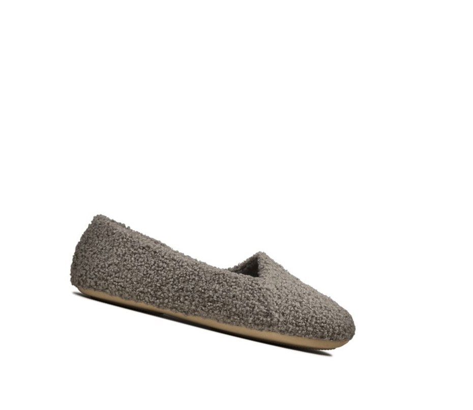 Clarks Cozily Snug Hausschuhe Damen Grau | WOMK68203