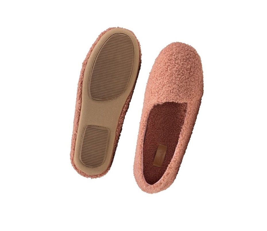 Clarks Cozily Snug Hausschuhe Damen Tiefesrosa | WYCH53729