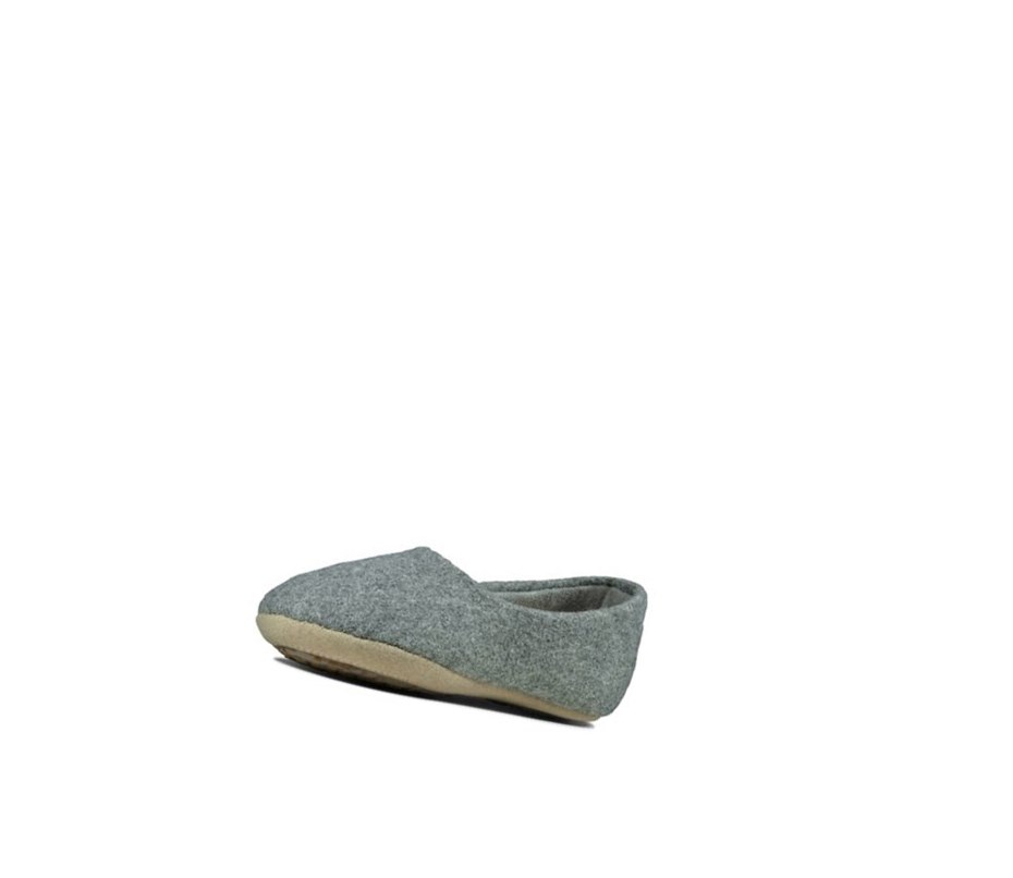 Clarks Cozily Soft Hausschuhe Mädchen Hellgrau | TOLA41578