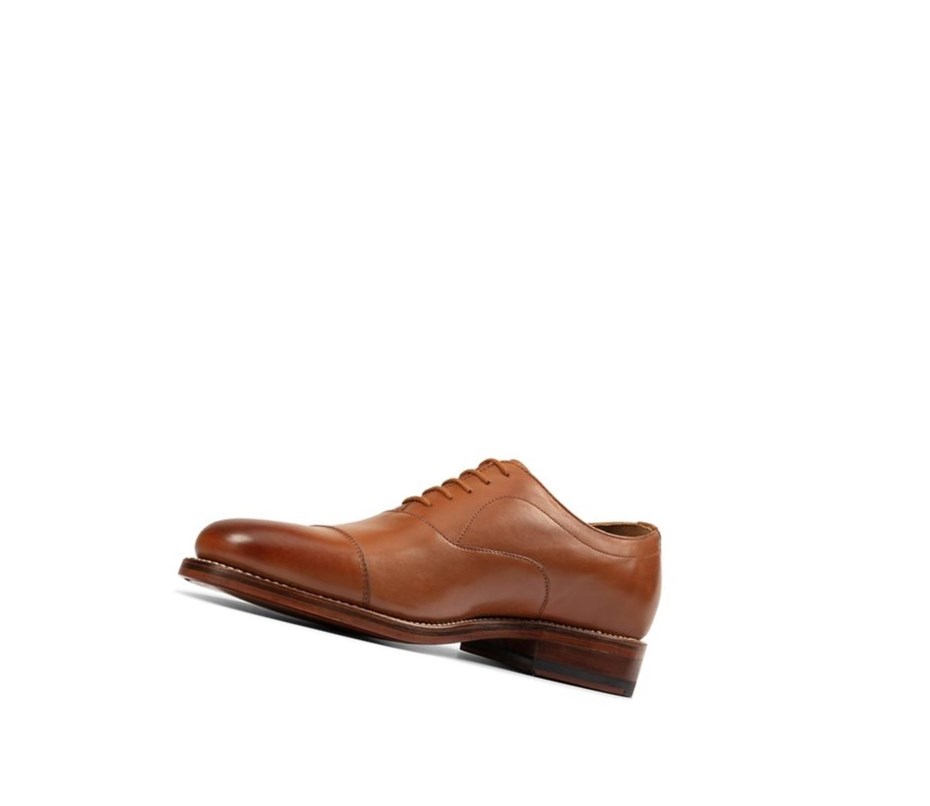Clarks Craft368 Cap Leder Brogues Herren Braun | DJMH30951