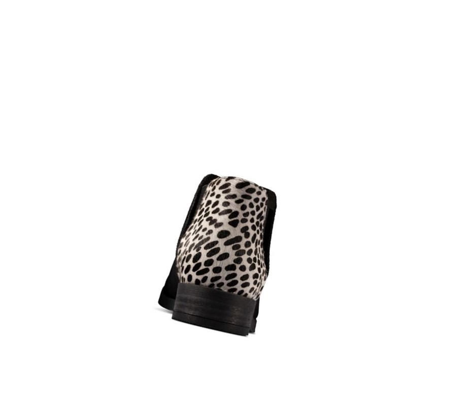 Clarks Demi2 Beat Leder Stiefeletten Damen Schwarz | BPQI68309