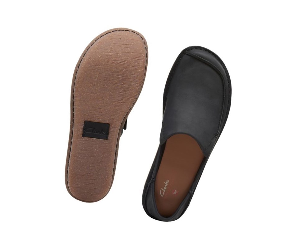 Clarks Funny Go Leder Wanderschuhe Damen Schwarz | JBST68340