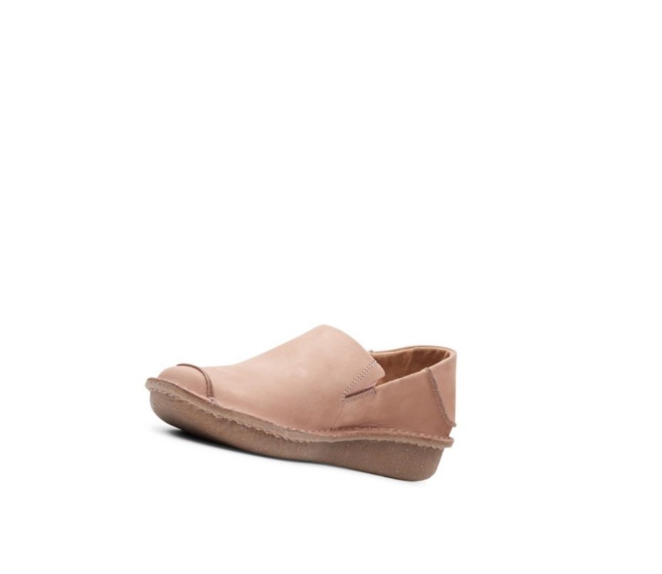 Clarks Funny Go Nubuck Wanderschuhe Damen Rosa | CEYV84976