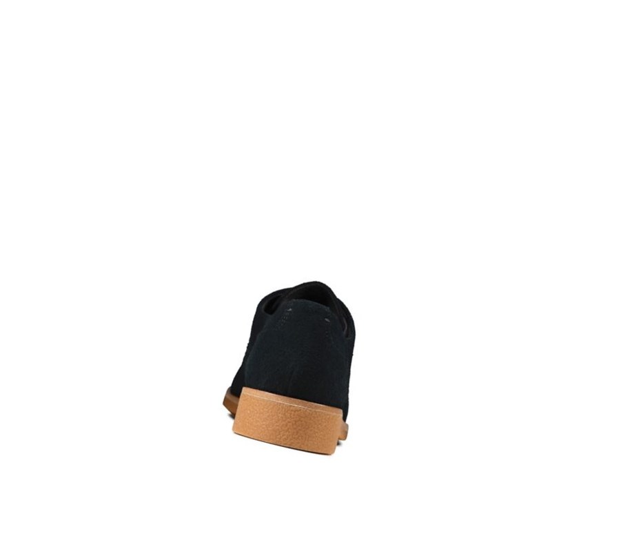 Clarks Griffin Lane Wildleder Flache Schuhe Damen Schwarz | YNIW81493