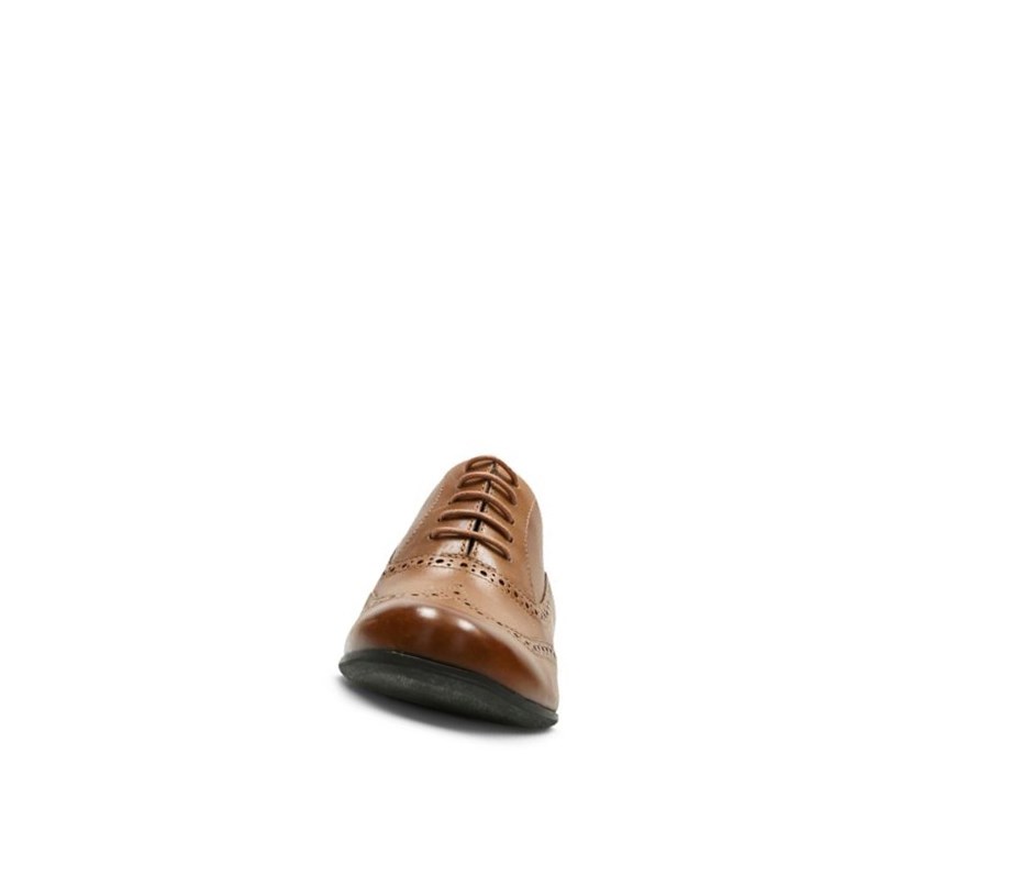Clarks Hamble Oak Leder Schnürschuhe Damen Dunkelbraun | ASXO16984