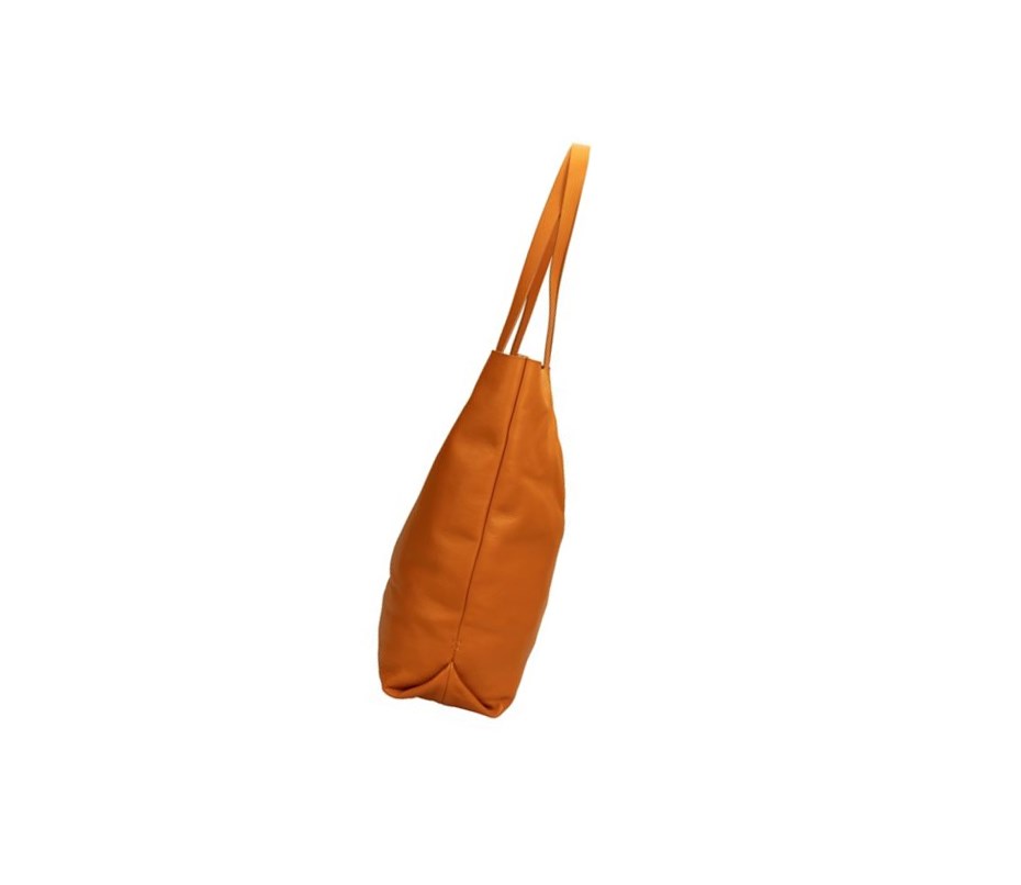 Clarks Hanley Dawn Leder Tragetaschen Damen Orange | ZRID70135