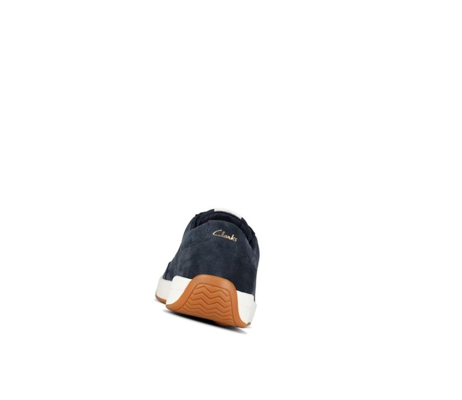 Clarks Hero Air Spitze Lässige Turnschuhe Herren Navy | JFZH31078