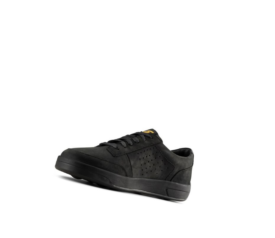 Clarks Hero Air Spitze Nubuck Freizeitschuhe Herren Schwarz | XIFZ08517