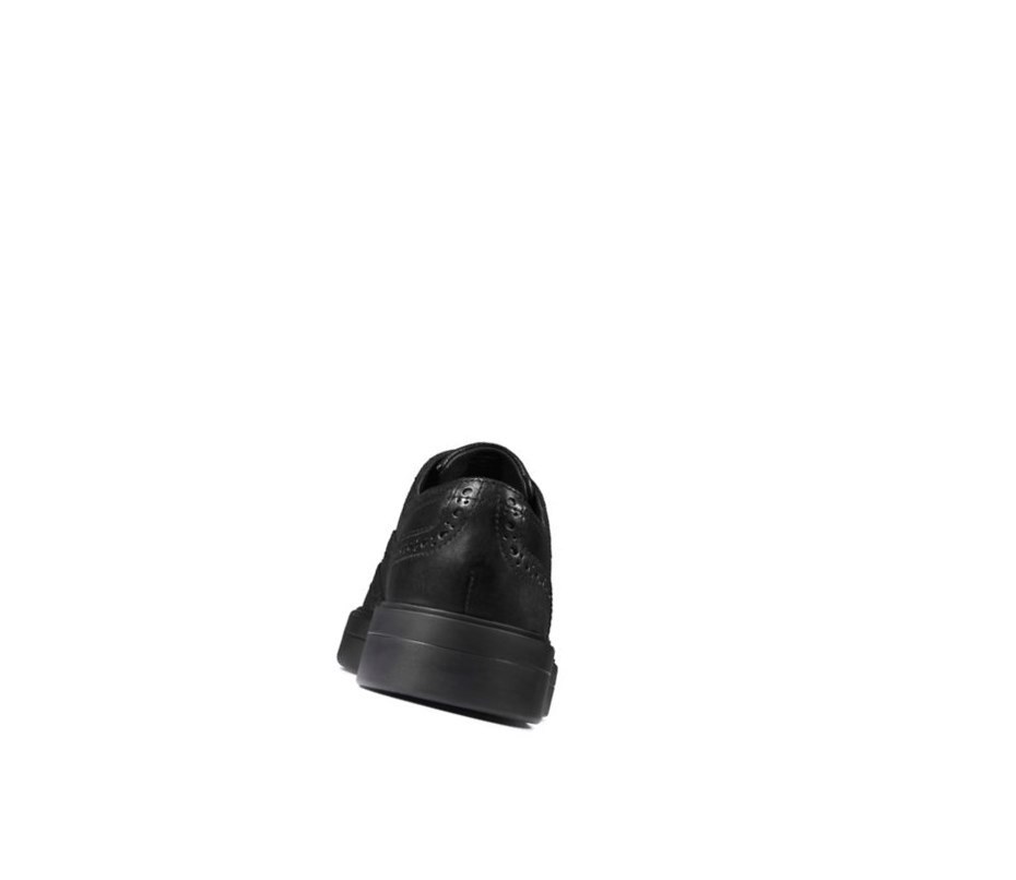 Clarks Hero Leder Lederschuhe Damen Schwarz | PKCD20173