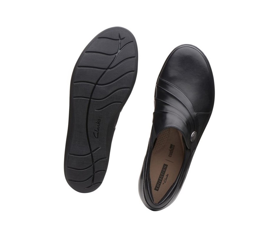 Clarks Hope Roxanne Freizeitschuhe Damen Schwarz | CNMB43261