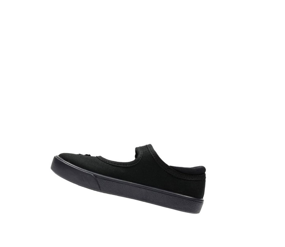 Clarks Hopper Go Freizeitschuhe Mädchen Schwarz | VCSF14903