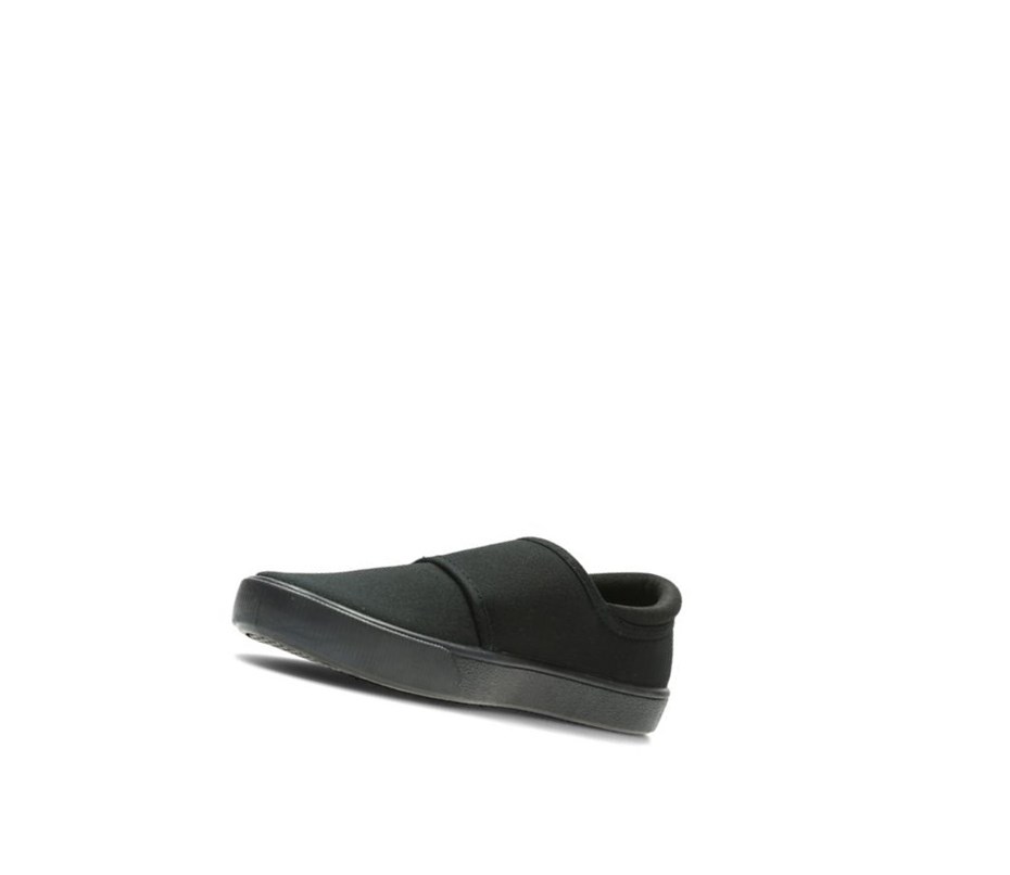 Clarks Hopper Run Schulschuhe Mädchen Schwarz | VPWM20563