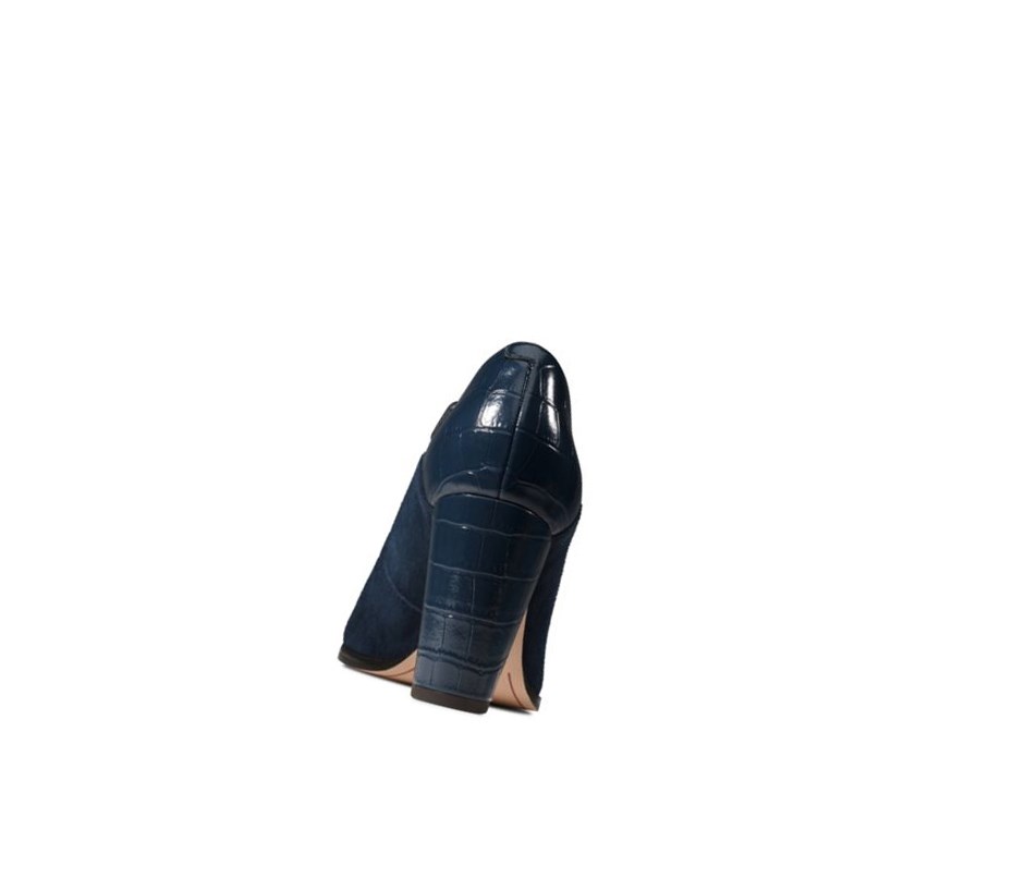 Clarks Kaylin Alba Wildleder Freizeitschuhe Damen Navy | EPXQ24185