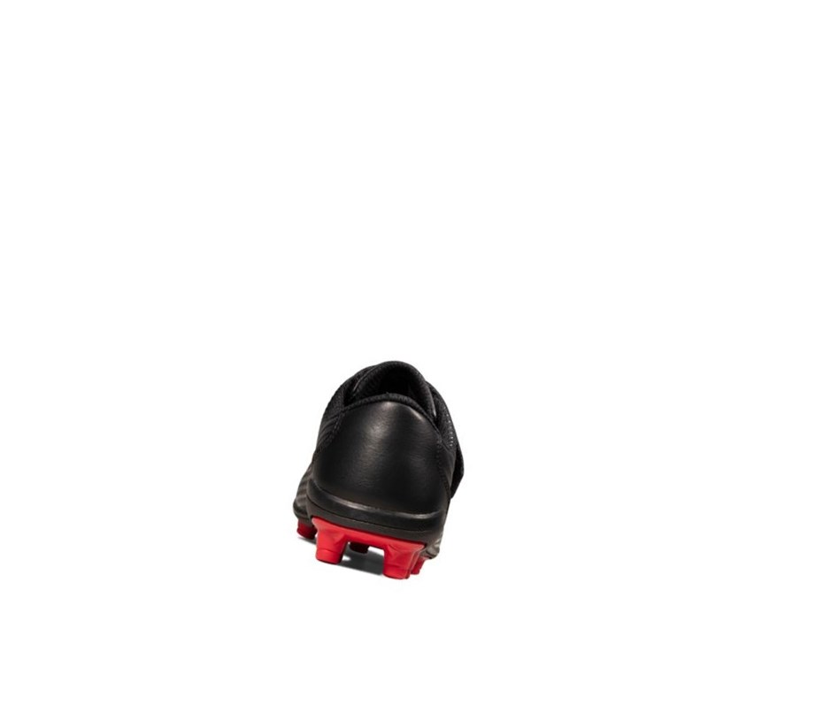 Clarks Kinetic Run Leder Sneakers Mädchen Schwarz | DNSV79561