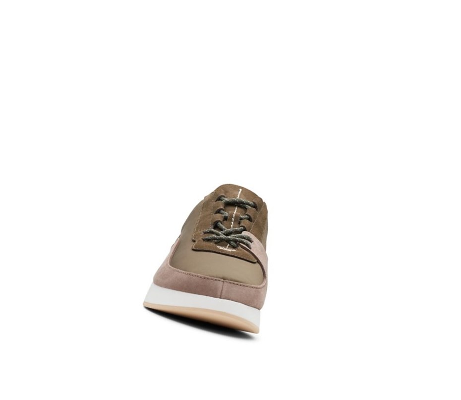 Clarks Kiowa Pace Sneakers Herren Olivgrün | SOZL51692