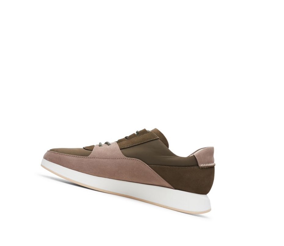 Clarks Kiowa Pace Sneakers Herren Olivgrün | SOZL51692