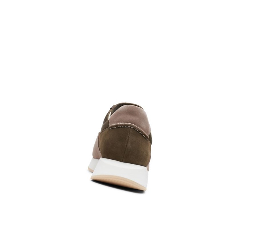 Clarks Kiowa Pace Sneakers Herren Olivgrün | SOZL51692