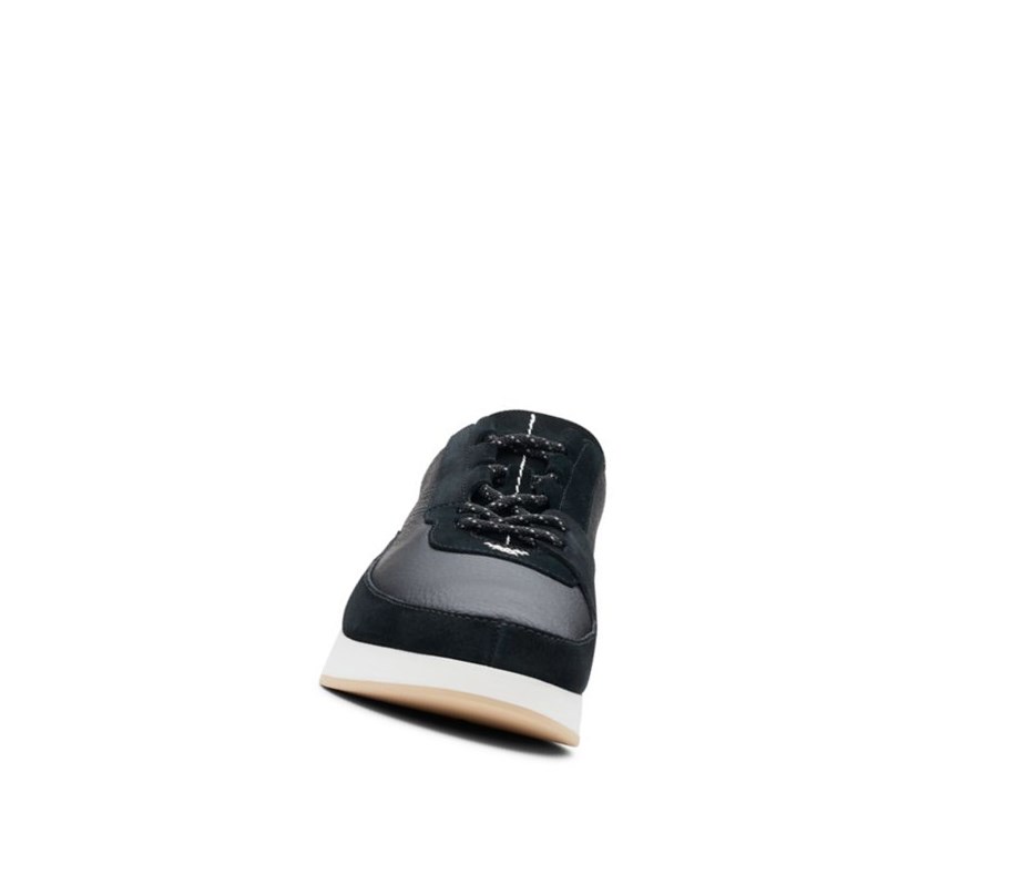Clarks Kiowa Pace Sneakers Herren Schwarz | CROE29347