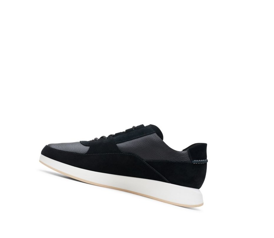 Clarks Kiowa Pace Sneakers Herren Schwarz | CROE29347