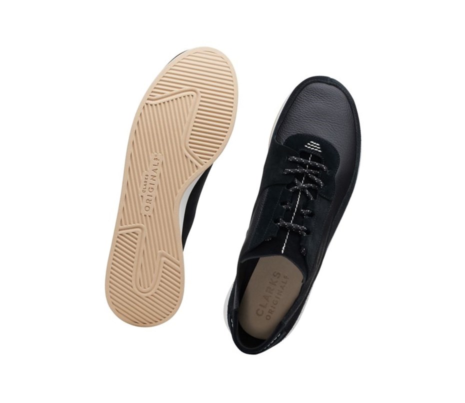 Clarks Kiowa Pace Sneakers Herren Schwarz | CROE29347