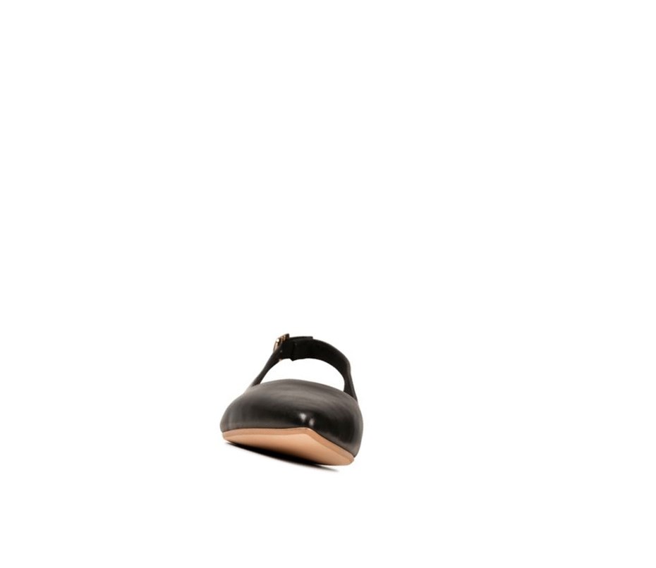 Clarks Laina15 Sling Leder Ballerinas Damen Schwarz | UPYD07619