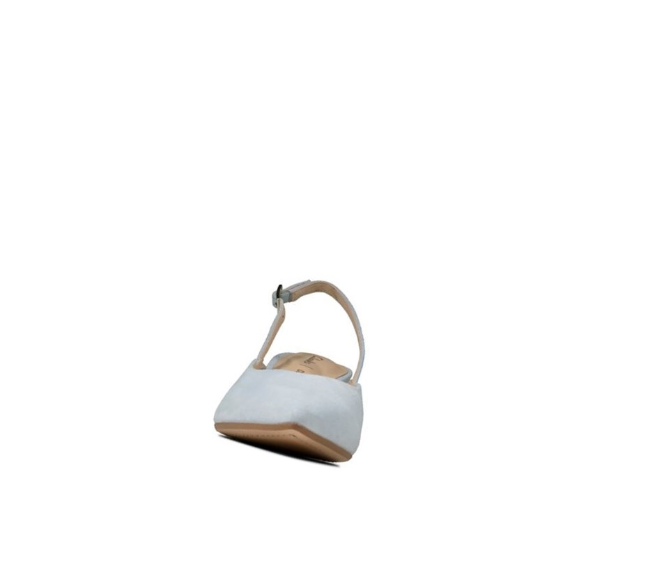 Clarks Laina 55 Sling Wildleder Hohe Schuhe Damen Hellblau | USRY01546