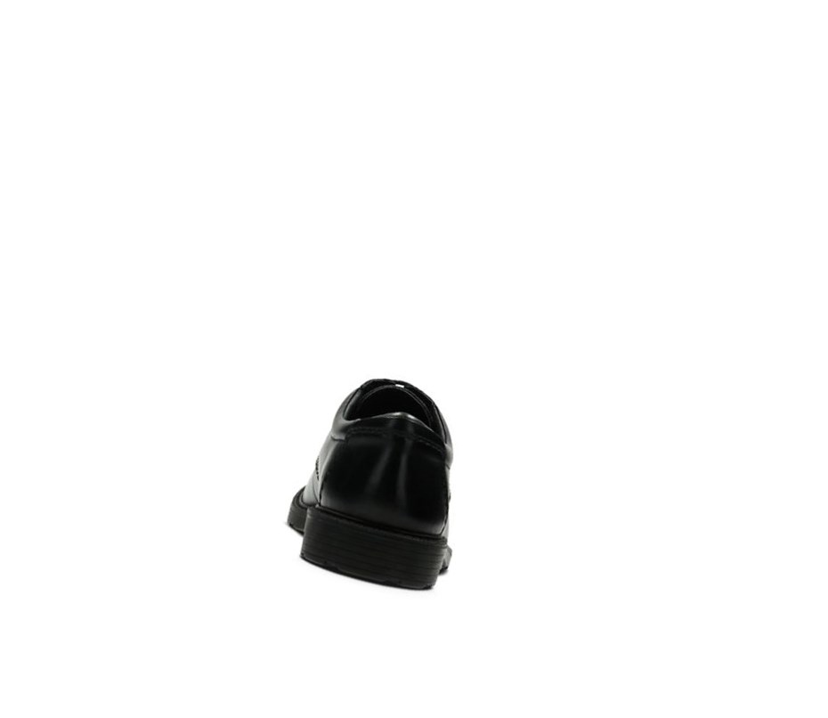 Clarks Lair Leder Lederschuhe Herren Schwarz | YJXG02734