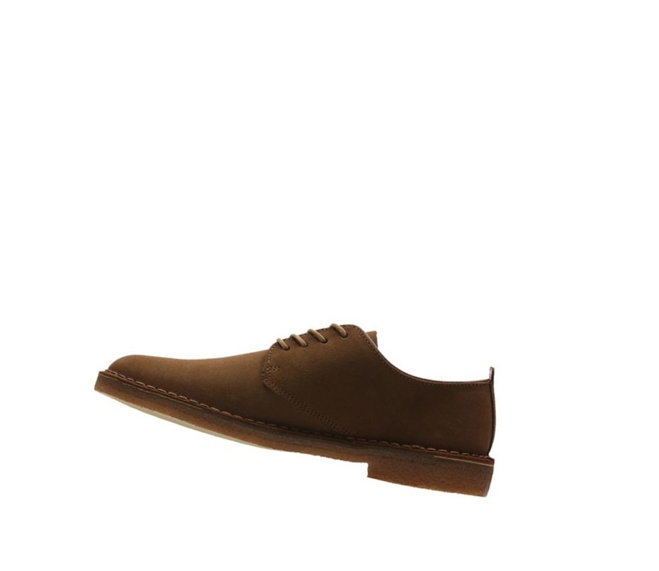 Clarks London Wildleder Freizeitschuhe Herren Braun | WTUH92630