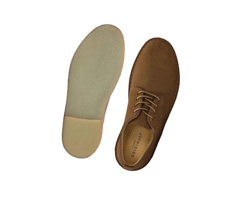 Clarks London Wildleder Freizeitschuhe Herren Braun | WTUH92630