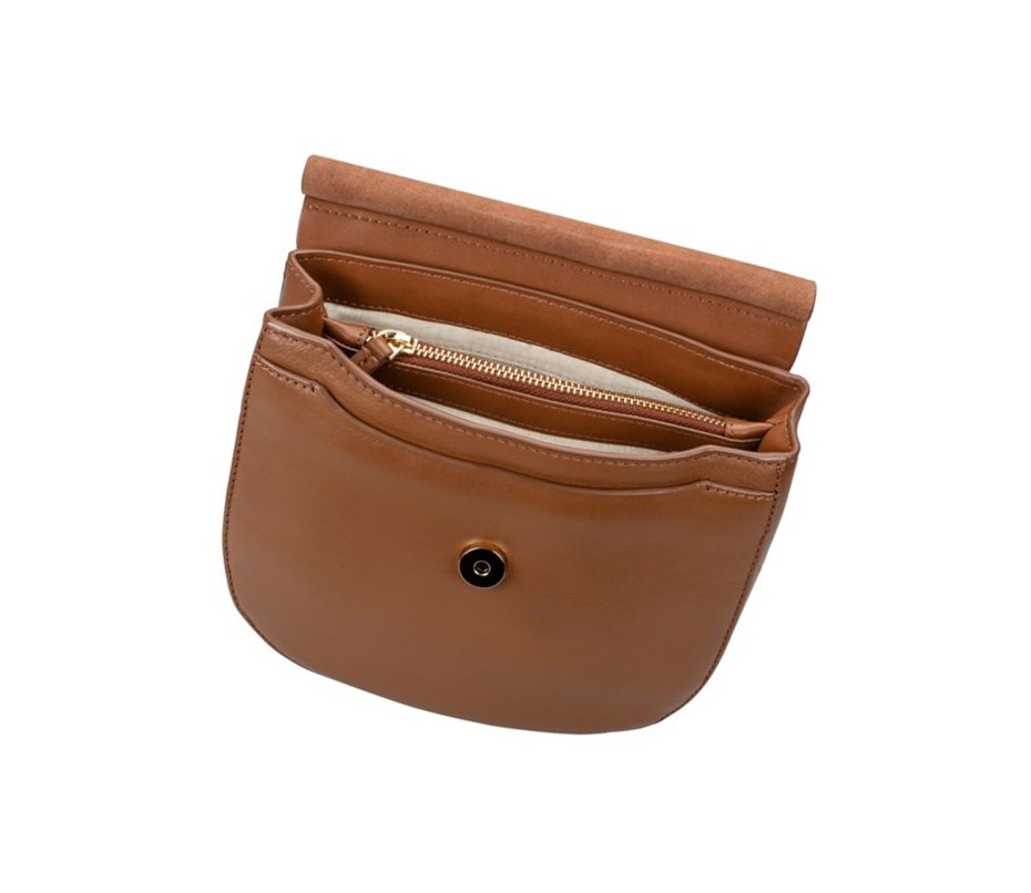 Clarks Maple Ella crossbody taschen Damen Braun | VTGC25076