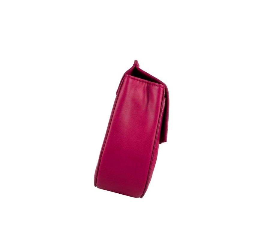 Clarks Maple May Leder crossbody taschen Damen Fuchsie | TYUR94528