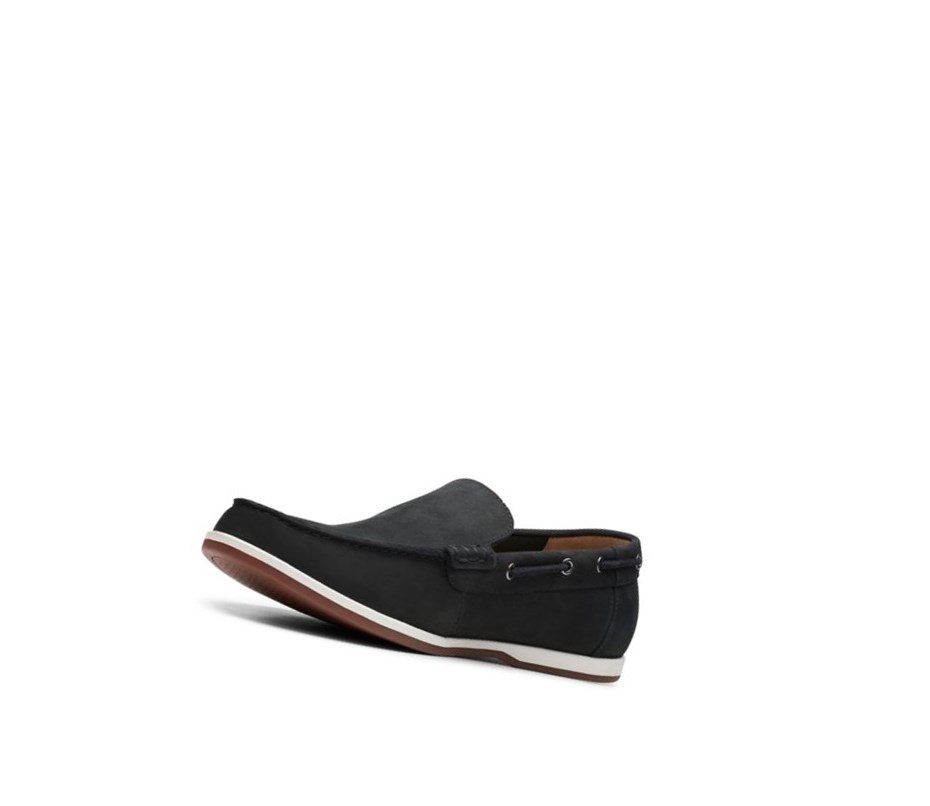 Clarks Morven Sun Nubuck Bootsschuhe Herren Schwarz | GLXD07645