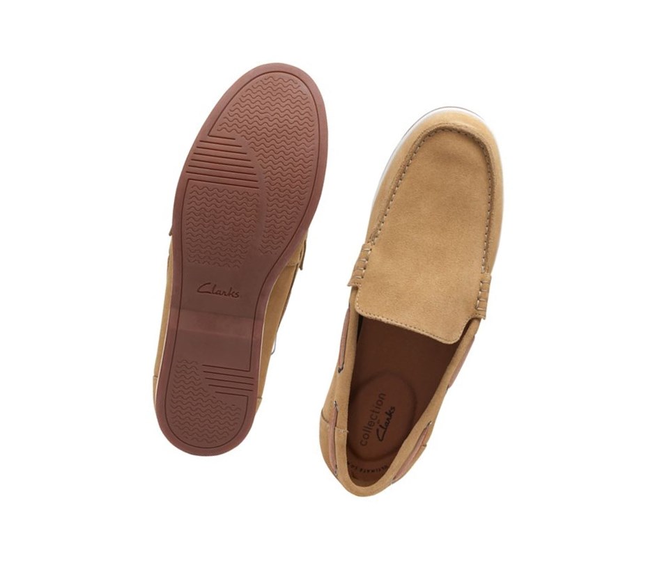 Clarks Morven Sun Wildleder Bootsschuhe Herren Braun | SQJY73260