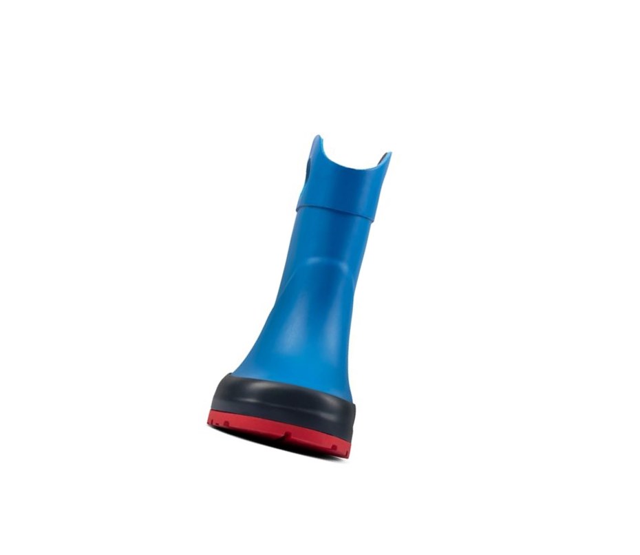 Clarks Mudder Dash Regenstiefel Mädchen Blau | FOSQ20397