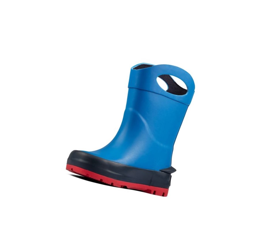 Clarks Mudder Dash Regenstiefel Mädchen Blau | FOSQ20397